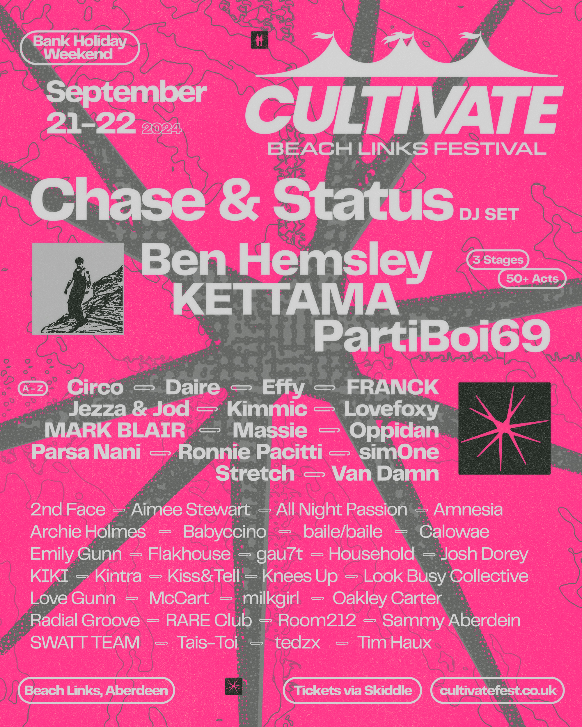 CULTIVATE FESTIVAL RETURNS BIGGER AND BETTER WITH NEW VENUE AND CHASE & STATUS AS HEADLINER