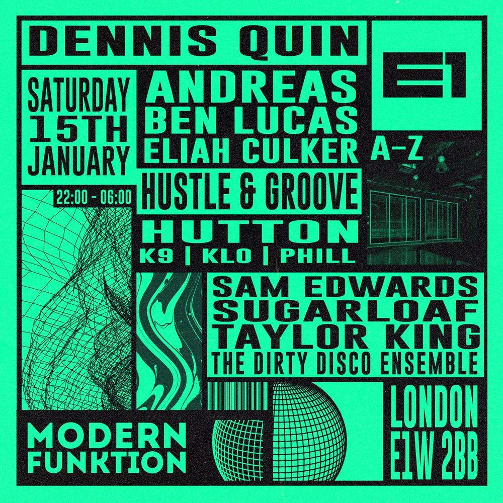 Modern Funktion presents Dennis Quin